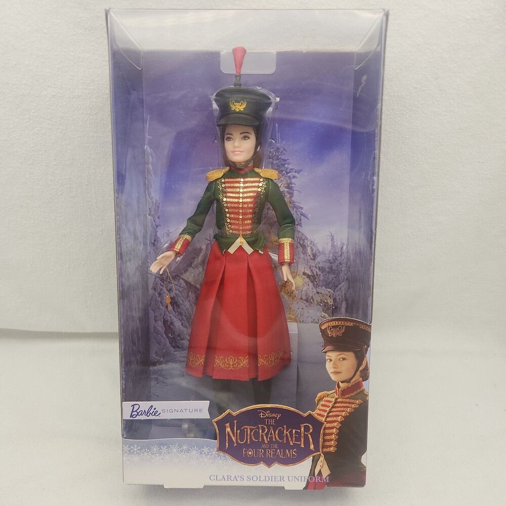 Doll Barbie Signature Disney's The Nutcracker Realms Clara's Soldier Uniform NEW